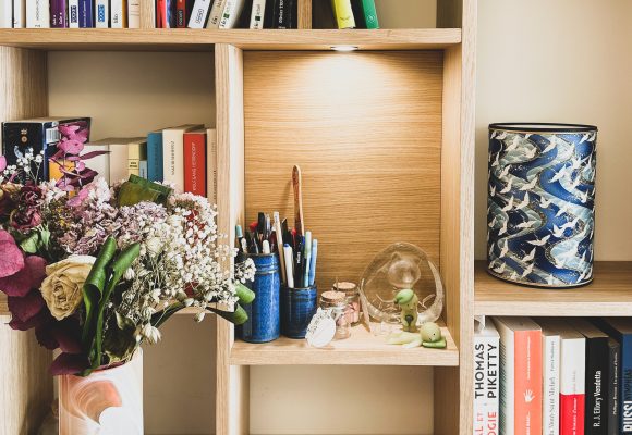 Bibliothèque et meuble TV