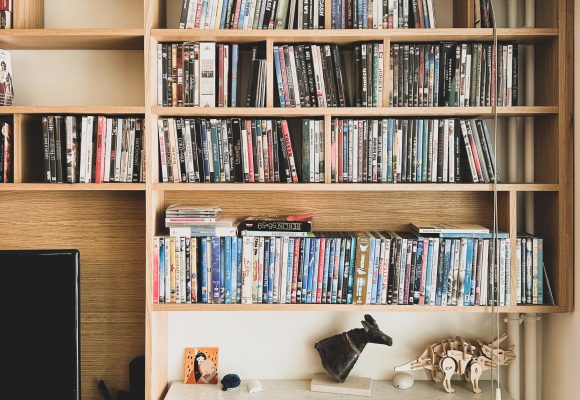 Bibliothèque et meuble TV