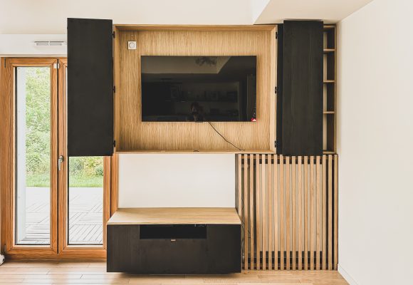 Meuble TV et cache radiateur Meuble TV et cache radiateur